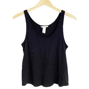 H&M Women’s Black Basic Tank Top, Size XS